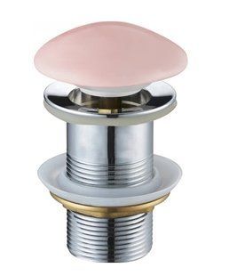 Донный клапан для раковины Mexen click-clack pink matt без перелива MEX-79910-44, Цветной