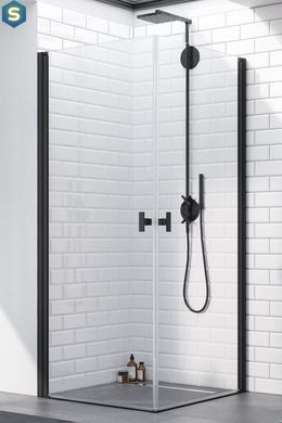 Душова кабіна Radaway Nes Black KDD I 100x80x200 10021100-54-01L + 10021080-54-01R