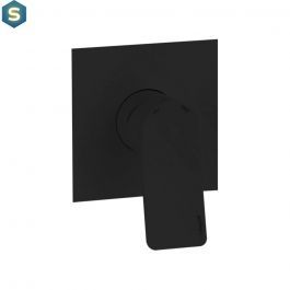 Душова система для ванни Paffoni Shower верхній душ 200x200 мм black matt KITTI010NO/M, Черный матовый