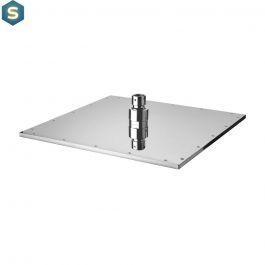 Душова система Paffoni Shower з термостатом та виливом 300x300 мм chrome KITLEQ519CR300, Хром