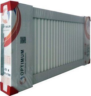 Радіатор сталевий панельний Optimum 22 бок 500x700, Білий