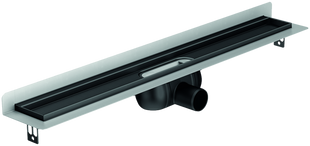 Канал с вертикальным фланцем ACO ShowerDrain C Black 9010.91.17 (885 мм)