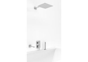 Душова система Kohlman Excelent 25 chrome + BOX прихованого монтажу QW211HQ25-007, Хром