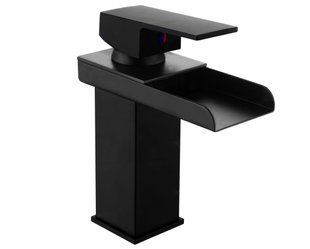 Змішувач для умивальника Mexen Hydra black MEX-744900-70, Черный матовый