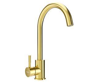 Смеситель для кухни Mexen Foggia brushed gold MEX-671800-50, Золотой