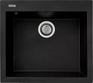 Кухонная мойка Adamant Univer 560x500x200 чёрный 2006270043387, Черный/золото