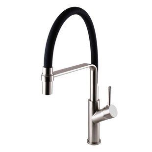 Смеситель для кухни Globus Lux Denver Flex GDF-32-08-01, Черный матовый