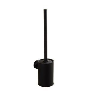 Йоржик для унітазу VBI Round black VBI-049801BL, Черный матовый