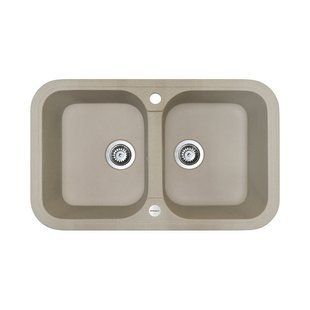 Кухонная мойка Adamant Twins 765x470x190 Sand сахара 298223, Sand