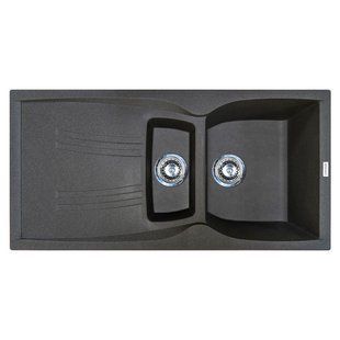 Кухонная мойка Adamant New Line Plus 975x495x235 графит 513223, Графит
