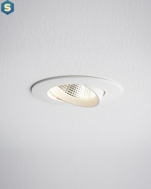 Точечный светильник Nowodvorski 10551 Egina LED 1x10W 3000K 700Lm IP20 Wh