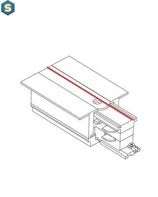 Соединитель Nowodvorski 8234 Ctls Recessed Power End Cap, Left IP20 Wh