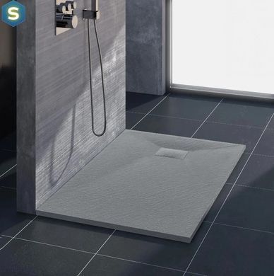 Душевой поддон Rea Magnum 80x100 grey REA-K4107, Каппучино