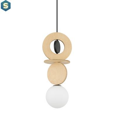 Подвесной светильник Nowodvorski 11173 Drops Wood A G9 1x12W IP20 Beige