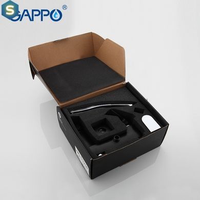 Смеситель для ванны короткий литой гусак черный &Oslash;35 Gappo Aventador 1/8 G3250, Черный матовый