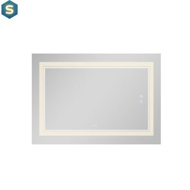 Зеркало Qtap Cardinal 1200х800 с LED-подсветкой Touch, с антизапотеванием, с диммером температуры цвета (3000-6500K) QT0478C12080