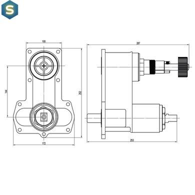 Душевая система скрытого монтажа Topaz Odiss To 08117-L03-Termostat Smart box, Хром