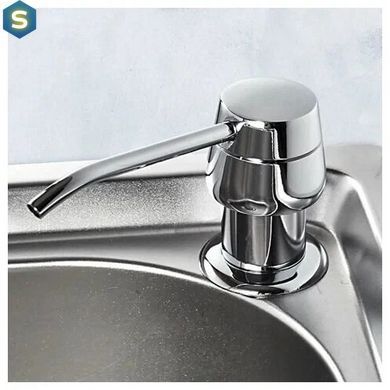 Дозатор для миючого засобу Frap F405 хром 150 мл, Хром