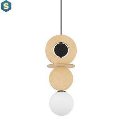 Подвесной светильник Nowodvorski 11173 Drops Wood A G9 1x12W IP20 Beige