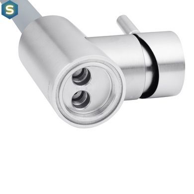 Змішувач для кухні з гнучким виливом Kroner KRP Edelstahl Klassisch - ESG035GRA CV024354, Хром матовий