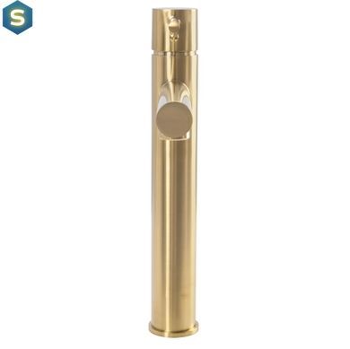 Змішувач для умивальника Rea Tess L.gold mat золотий високий REA-B5660, Золотий