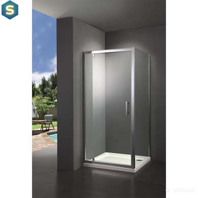 Душевая кабина Primera Frame SHRC56906 90х90 см, стекло прозрачное, Хром, прозрачный, хром