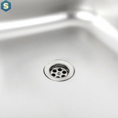 Кухонна мийка з нержавіючої сталі Platinum сатин 8060 L (0.5/160 мм), Satin