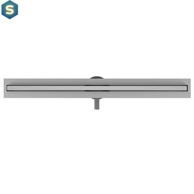 Трап линейный 500мм с тонкой решеткой cepillado cromo Volle Master Linea 9046.212214