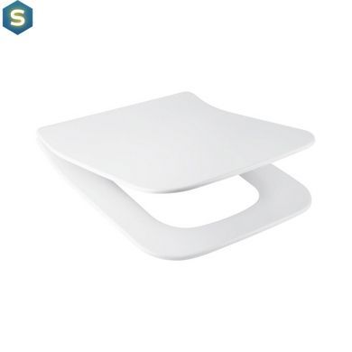 Сидіння для унітаза Qtap (Crow) з мікроліфтом Slim QT0599SC2170W, Білий