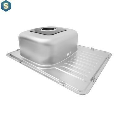 Кухонна мийка Kroner KRP Dekor-6350 (0,8 мм) CV022778, Decor