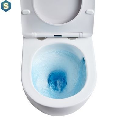 Набор: Qtap Robin Ultra Quiet унитаз подвесной QT1333046EUQW + Nest комплект инсталляции 4в1 (линейная клавиша White) QT0133M425 + QT0111M08V1384W
