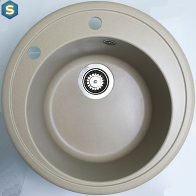 Кухонна мийка Adamant Sun 510x200 Sand сахара 000000567, Sand