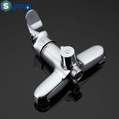 Смеситель для ванны длинный гусак &Oslash;35 Gappo Vantto 1/8 G2236, Хром