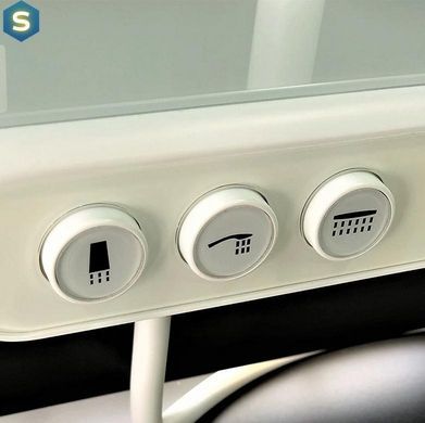 Душевая система Dusel Pour White (235307000), Белый