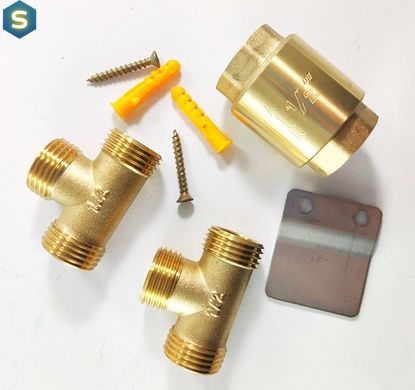 Насос рециркуляційний Hmax 12м Qmax 1м&sup3; Shimge HBS-12 + гайки 1/2"+ кабель зі штепселем