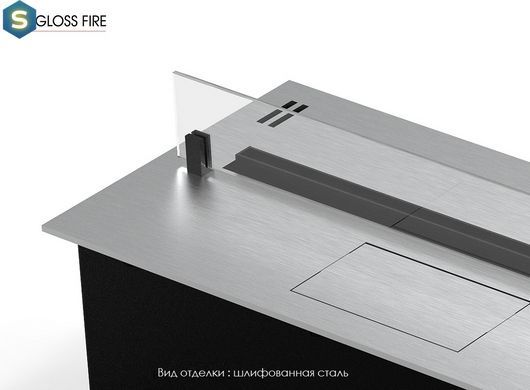 Автоматичний біокамін Dalex 300 Steel GlossFire Dalex-steel