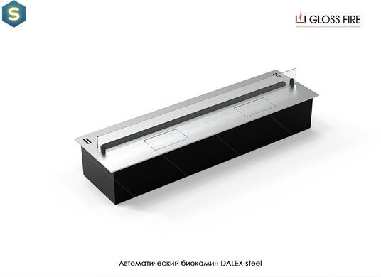 Автоматичний біокамін Dalex 300 Steel GlossFire Dalex-steel