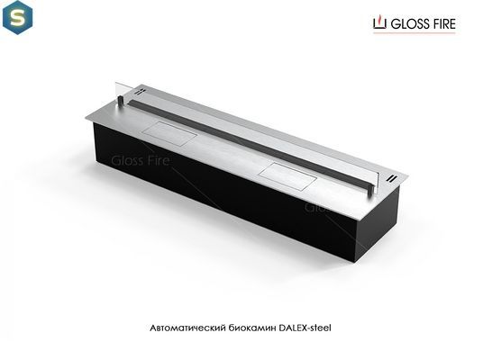 Автоматичний біокамін Dalex 300 Steel GlossFire Dalex-steel