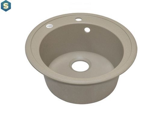 Кухонна мийка Adamant Sun 510x200 Sand сахара 000000567, Sand