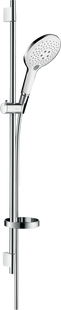 Душовий набір Hansgrohe Raindance Select S 150/90 см 3jet з мильнецею білий хром 27803400