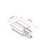 Соединитель Nowodvorski 8234 Ctls Recessed Power End Cap, Left IP20 Wh