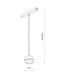 Магнитный трековый светильник Nowodvorski 10154 LVM Slot Led 1x5w 3000к 210Lm IP20 Bl