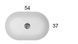 Умывальник Globo T-Edge 54x37 B6O54.BI, Белый