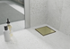 Трап для душу Mexen Flat 15x15 gold квадратний MEX-1510015