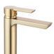 Змішувач для умивальника Rea Argus brushed gold високий REA-B6412, Золотий