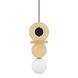 Подвесной светильник Nowodvorski 11173 Drops Wood A G9 1x12W IP20 Beige