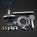 Смеситель для ванны длинный гусак &Oslash;35 Gappo Vantto 1/8 G2236, Хром