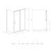 Душова кабіна Cersanit Zip 100x80 S154-003, прозорий, хром