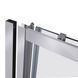 Душові двері в нішу Qtap Taurus CRM209-1.C6 90-100x185 см, скло Clear 6 мм, покриття CalcLess, Універсальна, прозорий