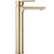 Змішувач для умивальника Rea Argus brushed gold високий REA-B6412, Золотий